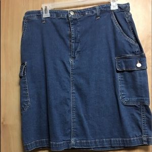 Denim skirt